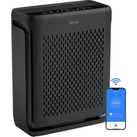 Purificadores de Aire para el Hogar con Sensor Negro