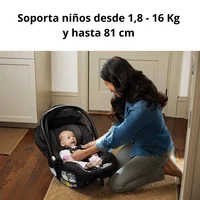 Silla de Carro para Bebé Gris Oscuro Graco