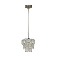 Lámpara Colgante Niquel Satin 1 Luz E27 40w