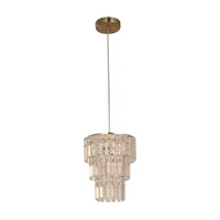 Lámpara Colgante Niquel Satinado 1 Luz E27 40w