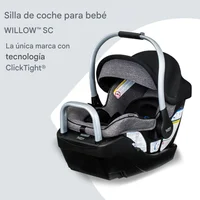 Silla de Carro para Bebé Negro Britax Willow SC