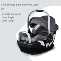 Silla de Carro para Bebé Gris Pindot Britax Willow SC