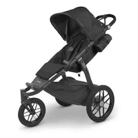 Coche para Bebé de Jogging con Neumáticos Resistentes y Frenos de Mano Color Negro Marca UPPAbaby