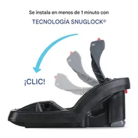 Silla de Carro para Bebé Gris Graco SnugRide SnugLock 35 LX