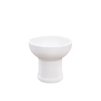 Copa Floral Pequeña En Cerámica 97X95Cm Blanco