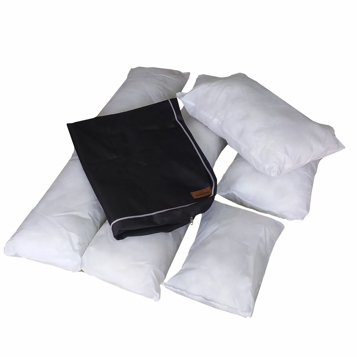 Colchón Impermeable Relax 90x70x15cm Grande Gris Petizoos 3