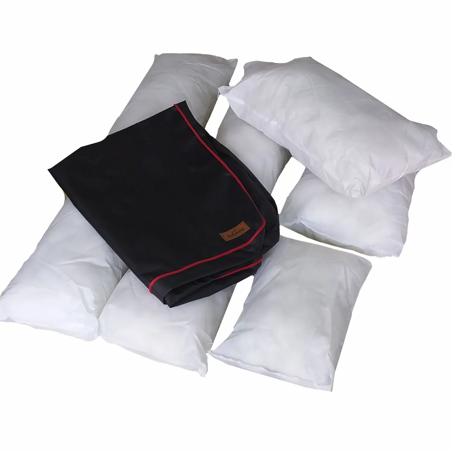 Colchón Impermeable Relax 90x70x15cm Grande Rojo Petizoos 3