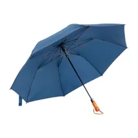 Sombrilla Grande Automática Uv Blanco Set X 10 Unidades