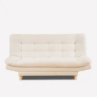Sofá Cama Valencia Marfil 3 puestos 180x84x85 + Cojines