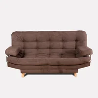 Sofá Cama Valencia Chocolate 3 puestos 180x84x85