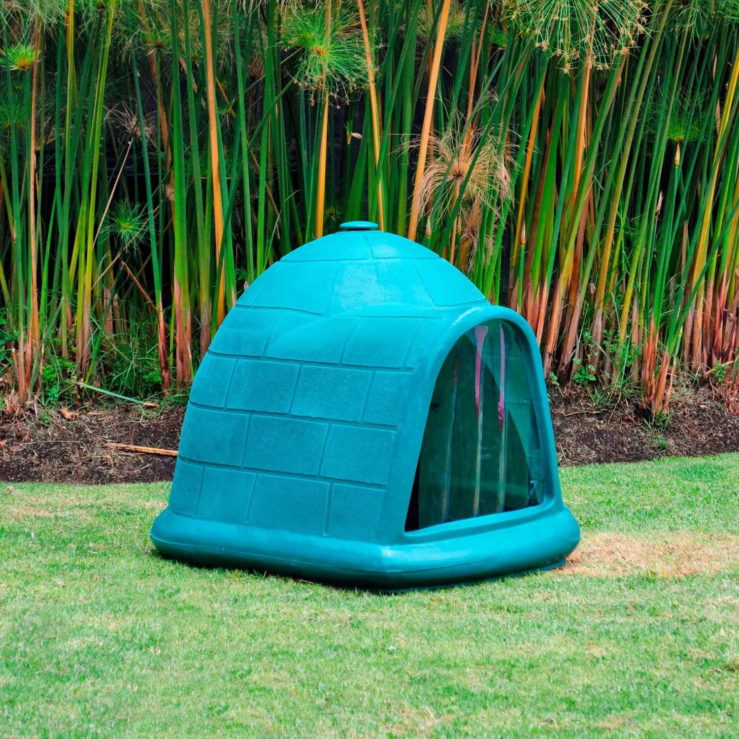 Casa Para Perros Iglú 117X82X82Cm Grande Verde