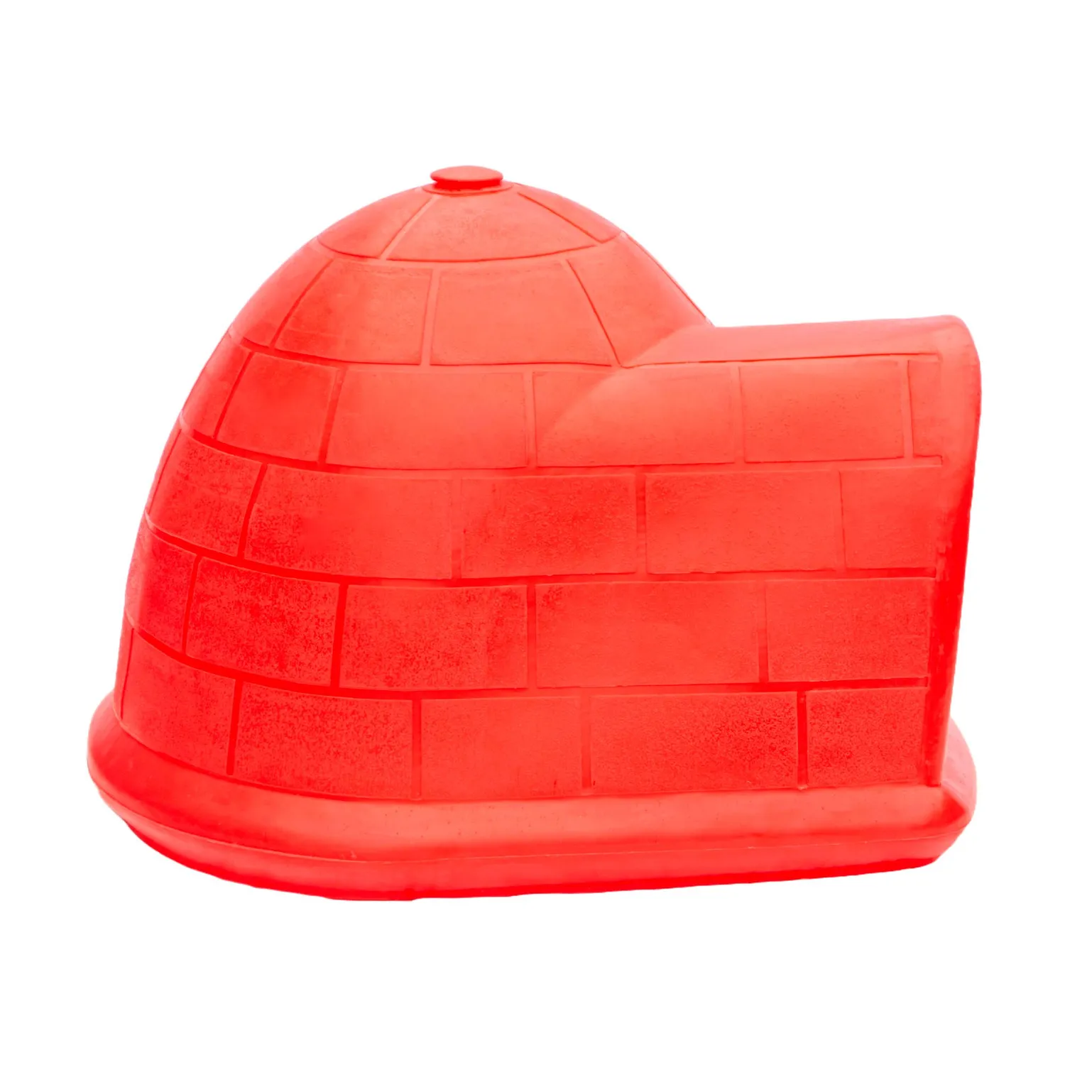 Casa Para Perros Iglú 117X82X82Cm Grande Roja 5