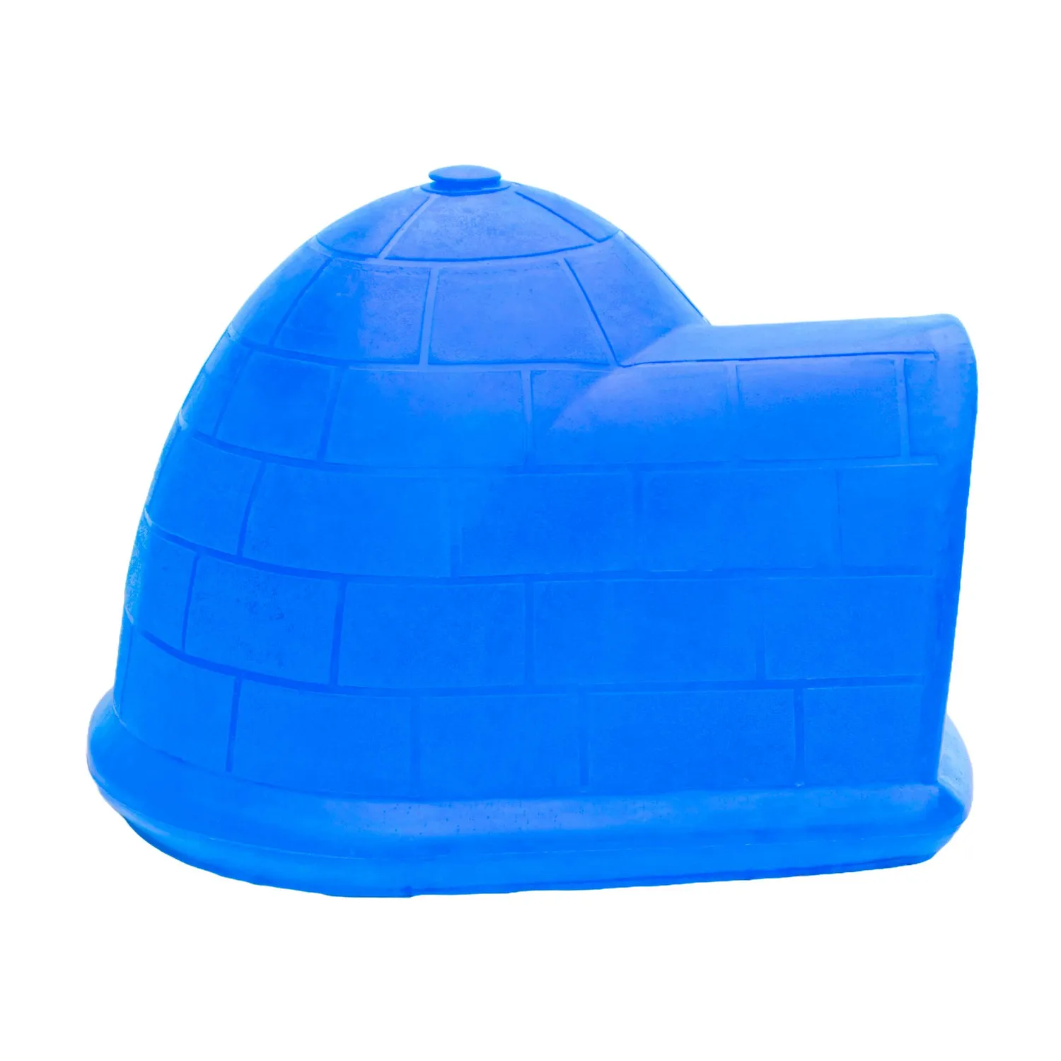 Casa Para Perros Iglú 82x56x56cm Mediano Azul 4