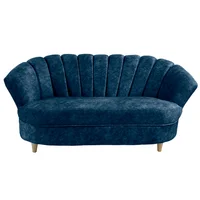 Sofá Palma Vintage Moderno 2 Puestos Oceano 90X176X91 Cm