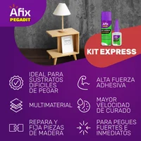 Kit Pegante 100 gr + 200 ml Afix Express