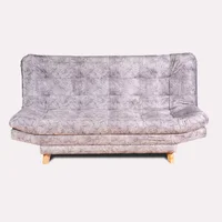 Sofá Cama Valencia Marmol Plata 3 puestos 180x84x85 + Cojines