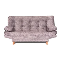 Sofá Cama Valencia Marmol Plata 3 puestos 180x84x85