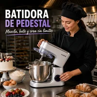 Batidora De Pedestal Cusiné 6.5 Litros 660W Cobertura 360°