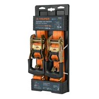 Juego de Sujetador 2 Piezas con Ratchet Cap 1.5 T Resistente al Agua Truper