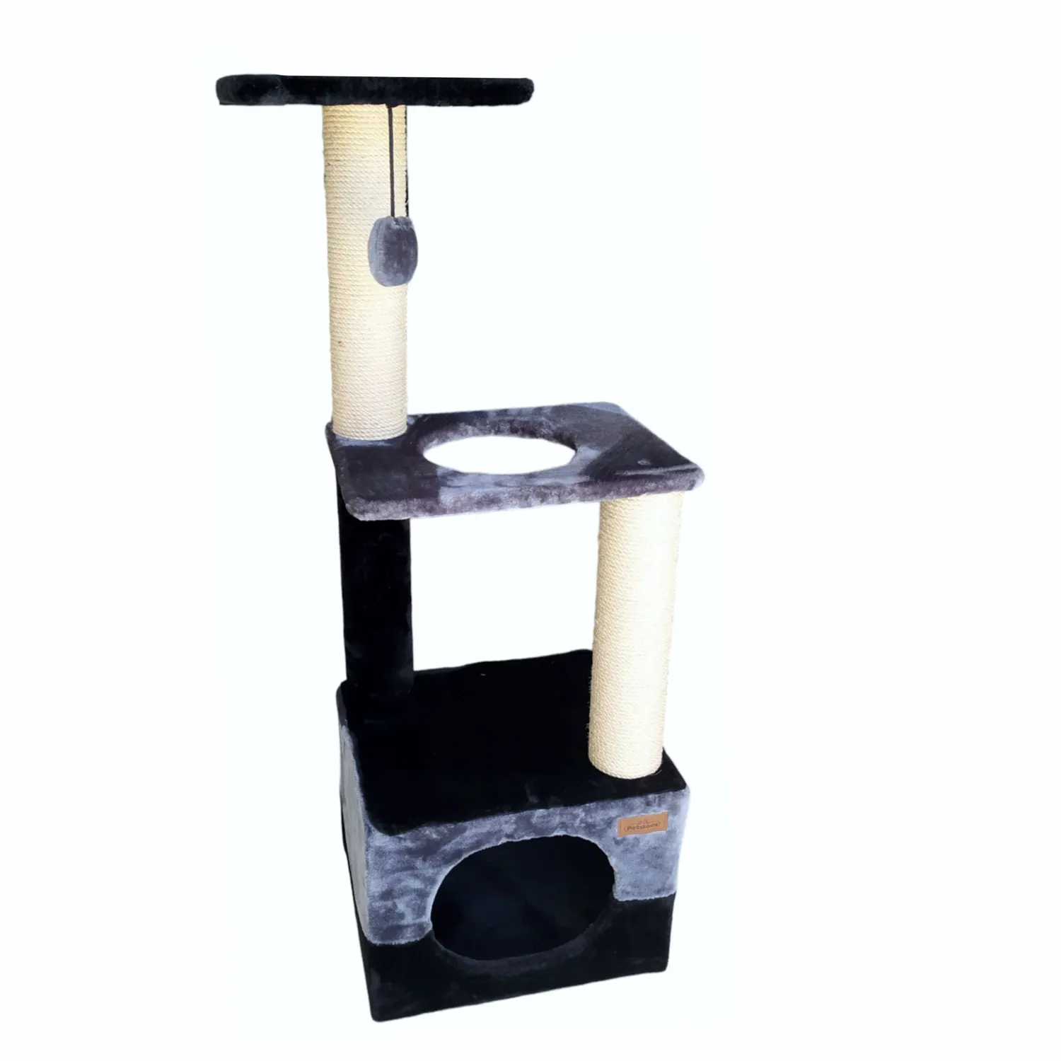 Gimnasio Para Gatos ECO 40x30x110cm Mediano Gris