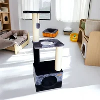 Gimnasio Para Gatos ECO 40x30x110cm Mediano Gris