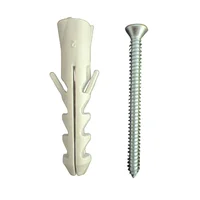 Chazo Aleta 1/2 Largo + Tornillo 14 X 3  20 Unidades