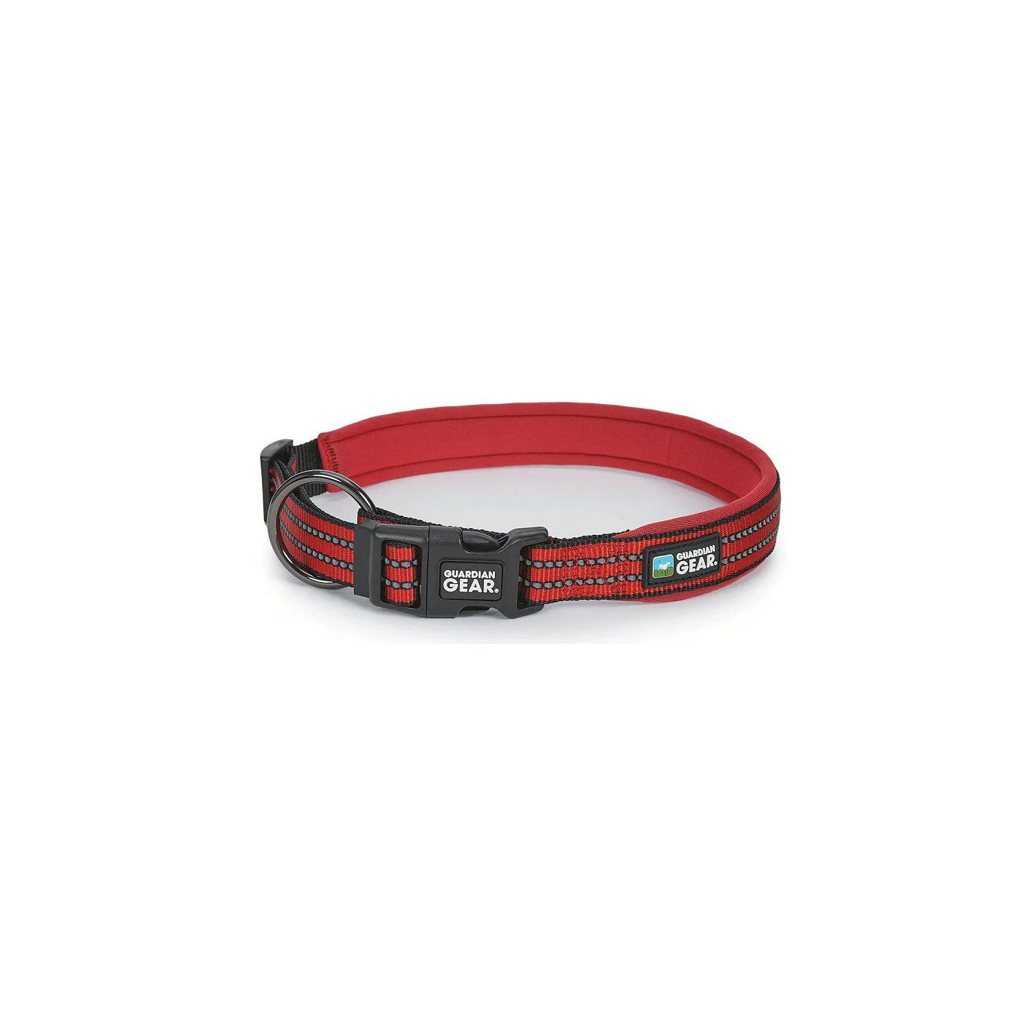 Collar Reflectante Para Perro O-rng  Rojo Mediano