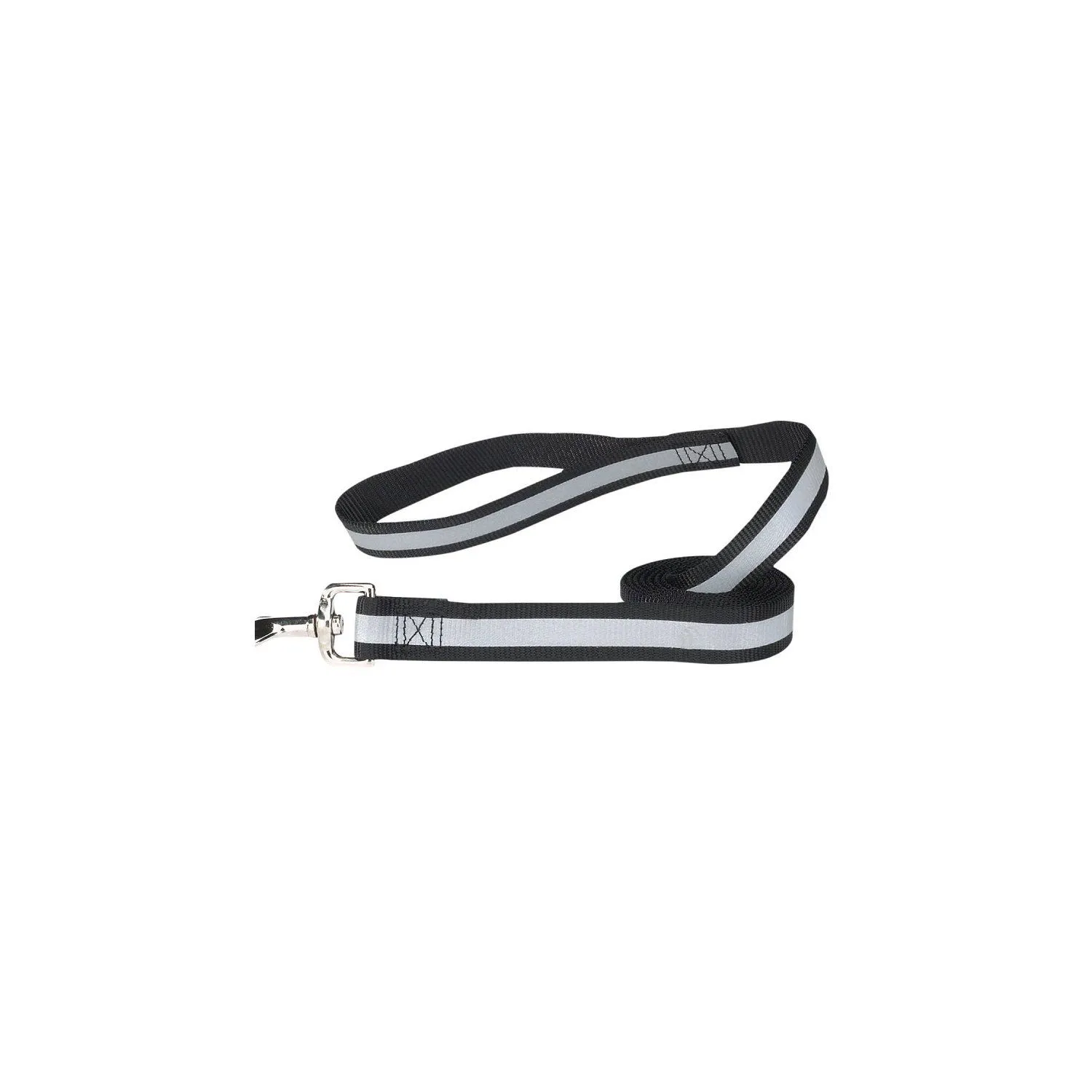 Correa Reflectante Para Perro Negro 4ftx1.588cm