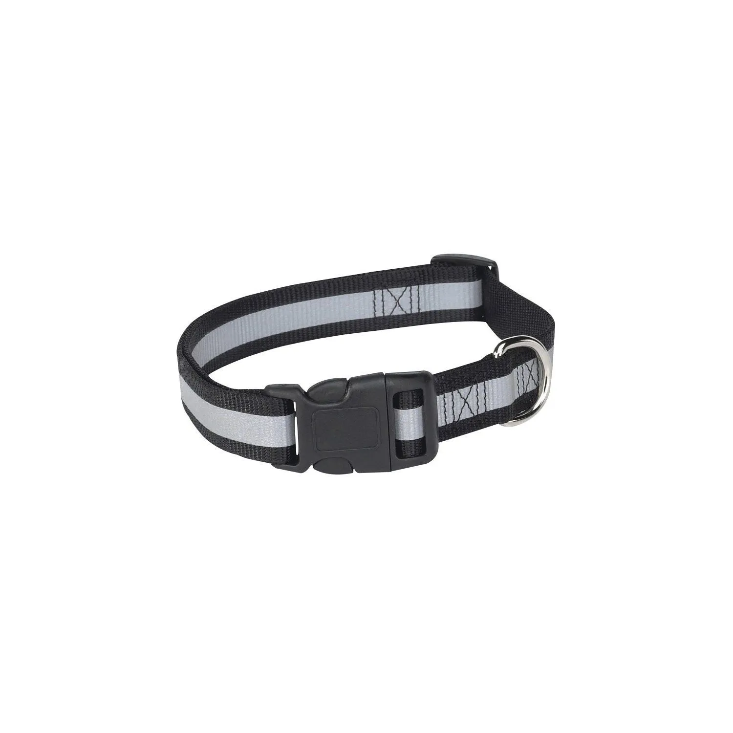 Collar Reflectante Para Perro Negro 10-40.640cm