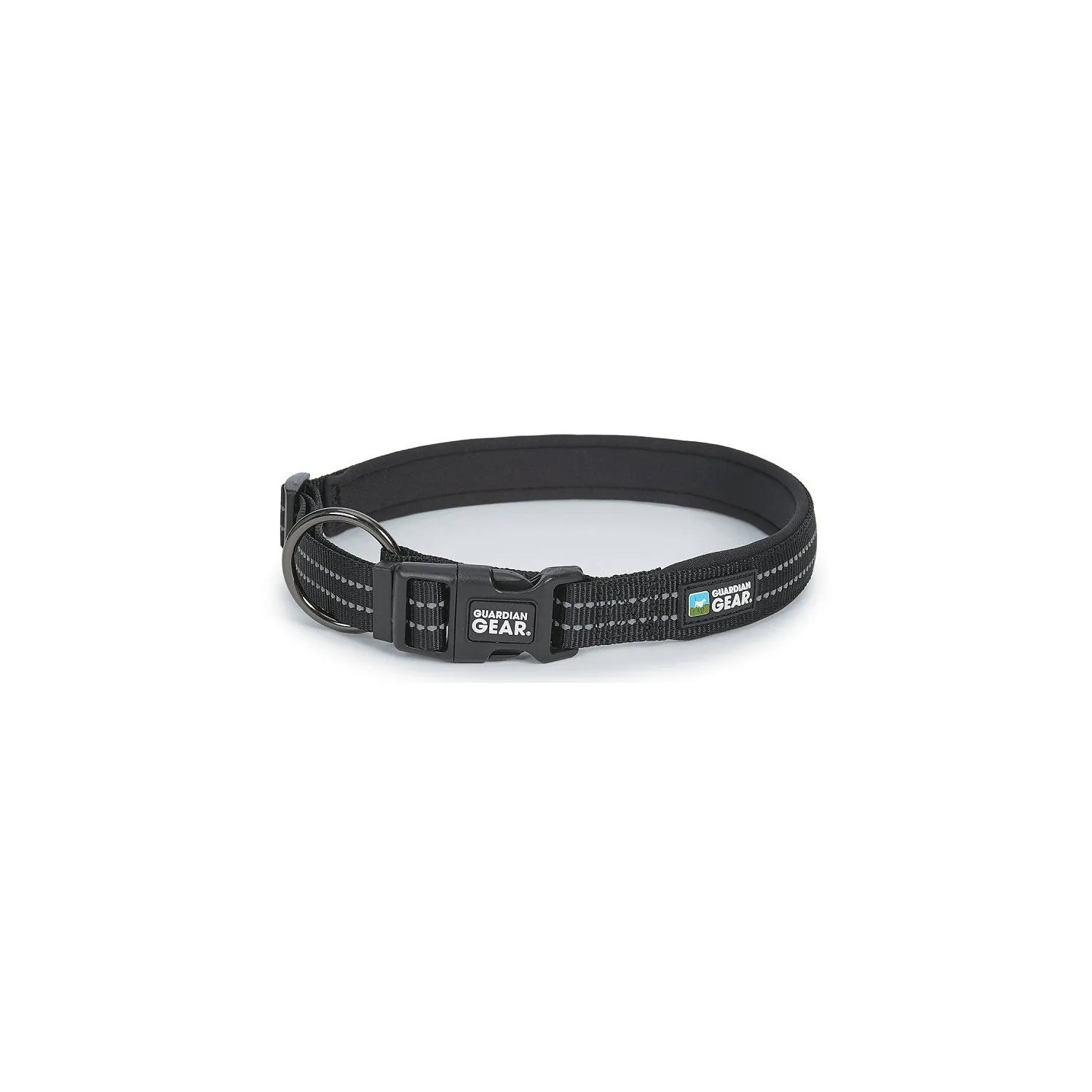 Collar Reflectante Para Perro O-rng  Negro Pequeño