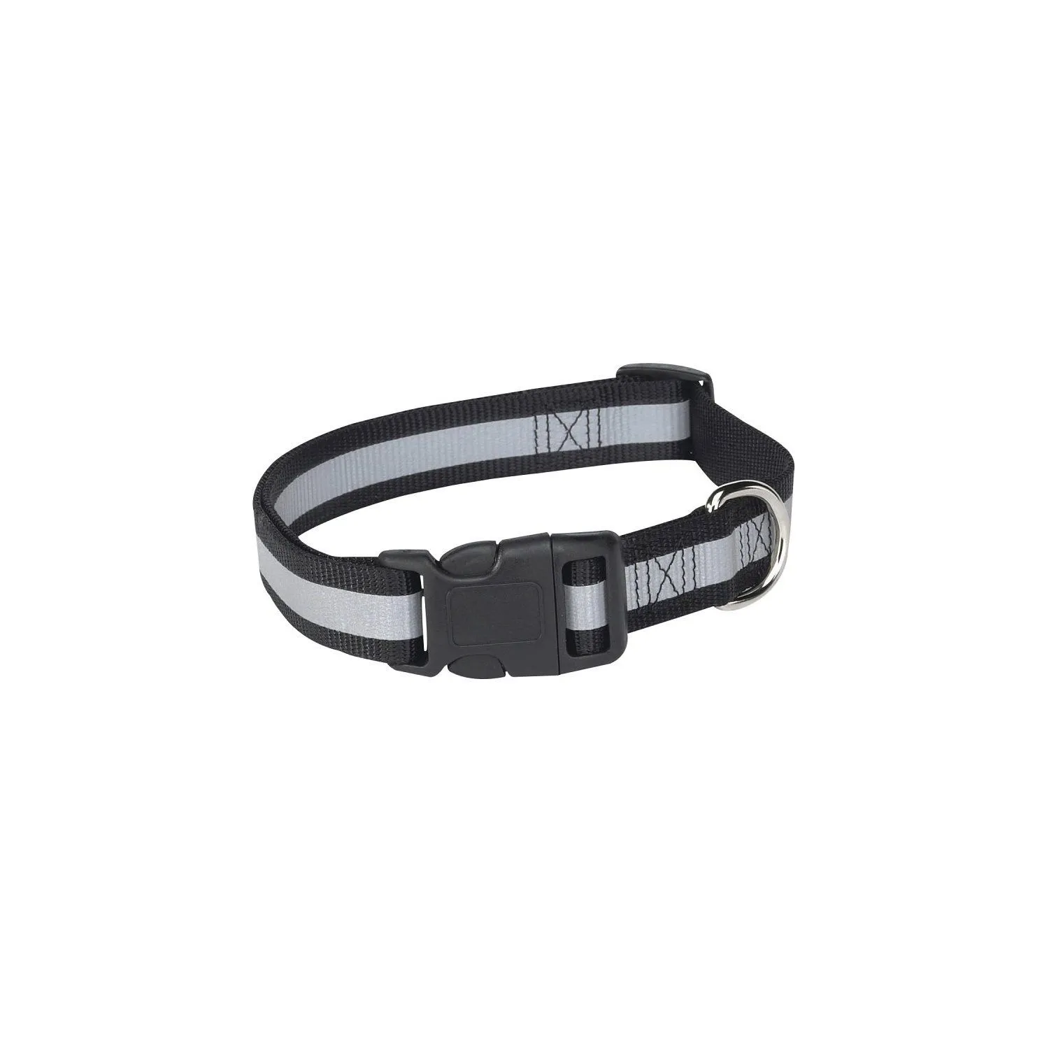 Collar Reflectante Para Perro Negro 18-66.040cm