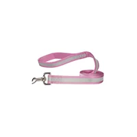 Correa Reflectante Para Perro Rosa 4ftx1.588cm