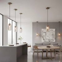 Lámpara Colgante Bronce Antiguo 1 Luz E27 40w