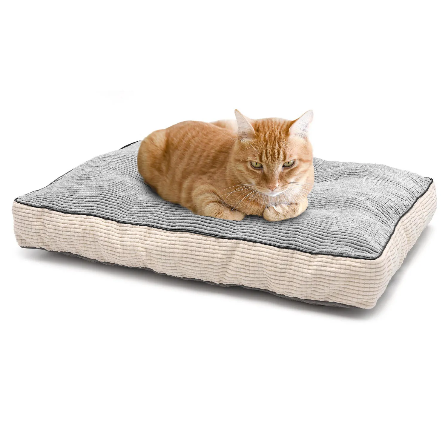Cama Colchoneta Para Gato Premium 61X46X8Cm Mediana Gris Energy