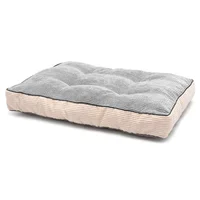 Cama Para Perro Viscoelástica Premium 61x46x8cm Mediana Gris