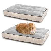 Set x2 Camas Colchonetas Para Gatos Medianas Viscoelástica 61X46X8Cm