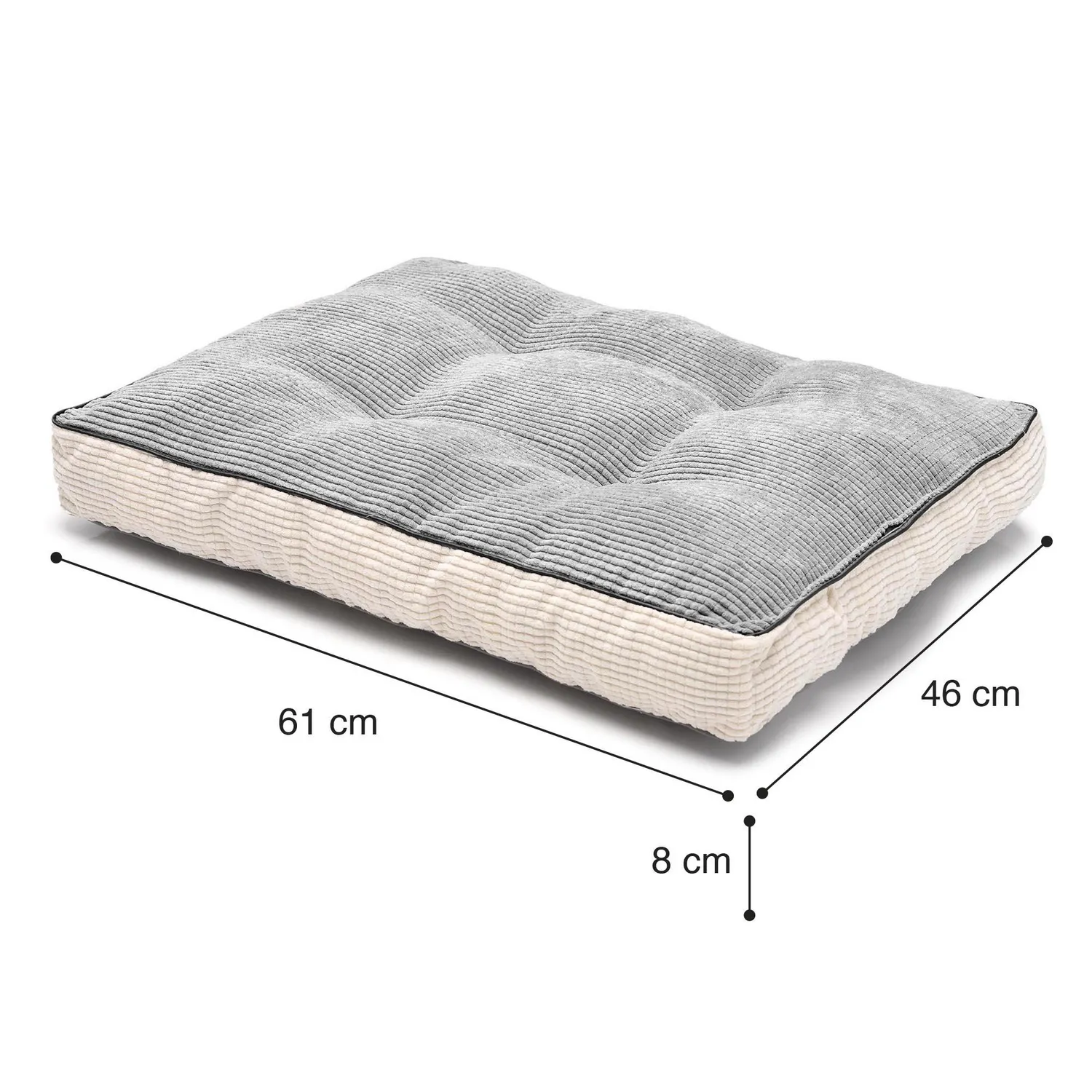 Set x2 Camas Colchonetas Para Gatos Medianas Viscoelástica 61X46X8Cm 6