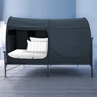 Toldo Para Cama Doble Gris Alvantor