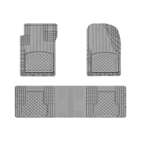 Combo Tapetes Cabina Gris Automóvil