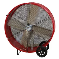 Ventilador Barril de 1/3 Cf 76.20 cm Rojo