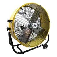 Ventilador De Piso Max Air Amarillo Con Dos Velocidades Y Ajuste De Inclinación