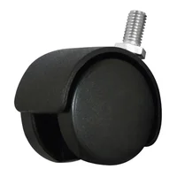 Rodachina RLT Rosca Doble Rueda 40mm 1.1/2p Set X 20 Unidades