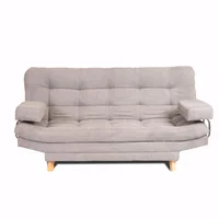 Sofá Cama Valencia Plata 3 puestos 180X84X85