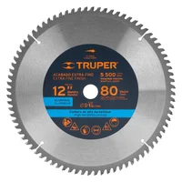 Disco Sierra para Aluminio 12 Pulgadas de 80 Dientes Truper