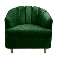 Poltrona Berlin 80X85 en Poliéster Esmeralda