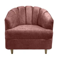Poltrona Berlin 80X85 en Poliéster Coral