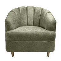 Poltrona Berlin 80X85 Poliéster Marfil