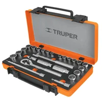 Juego de Copas 26 Piezas Mx Cuadro 3/8 Pulgadas Truper