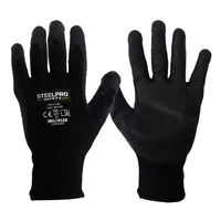 Paquete x 12 pares Guante Multiflex Latex Eco Negro Talla S