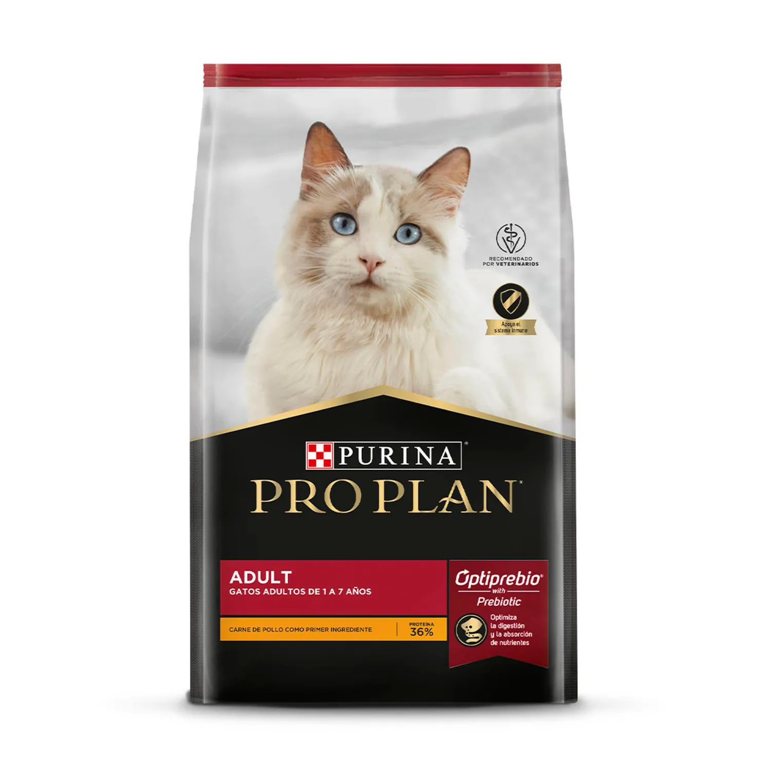 Comida Seca Para Gato Adulto Pro Plan Sabor A Pollo 1.5kg